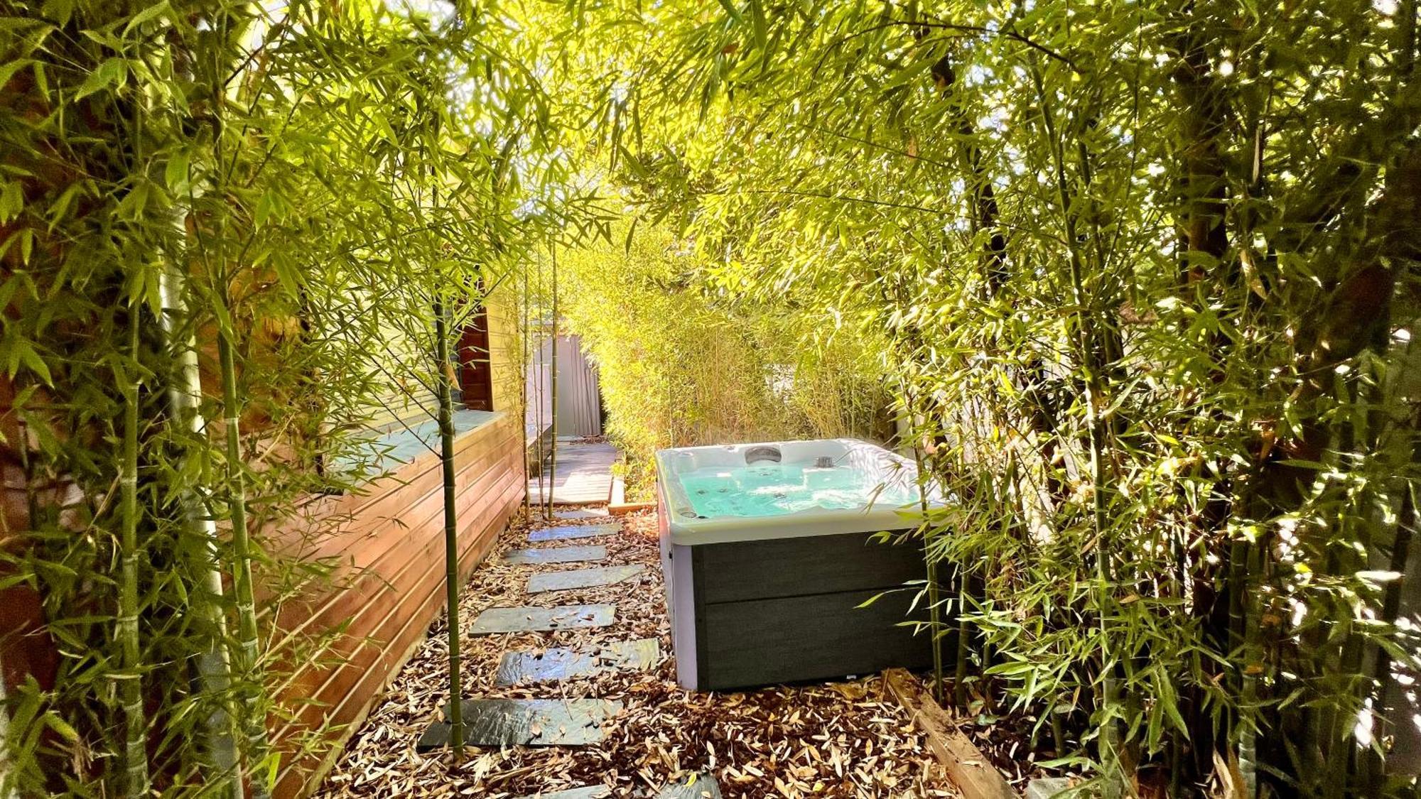 La Villa Canopee - Piscine Chauffee-Fibre-Clim-Jacuzzi Gujan-Mestras Exterior foto